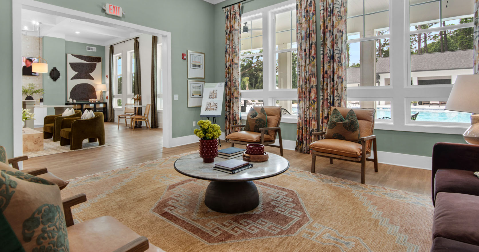 Spacious Living Room